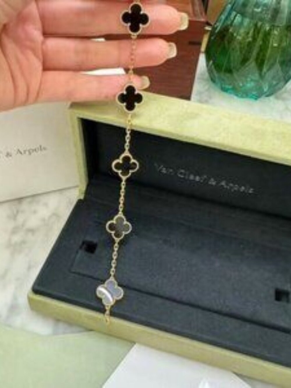 Authentic Van Cleef & Arpels Vintage Alhambra Bracelet